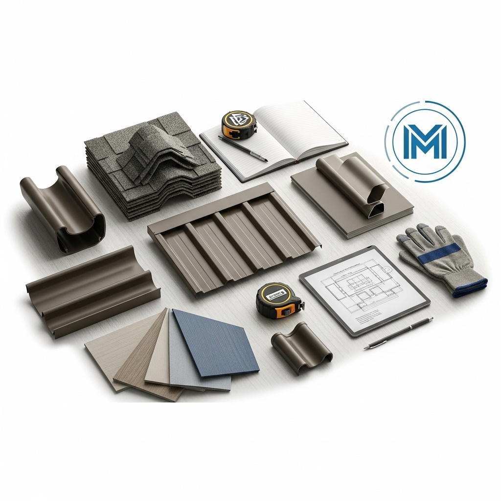 Marsters Roofing comprehensive exterior services including roof replacement, gutter installation, and siding services