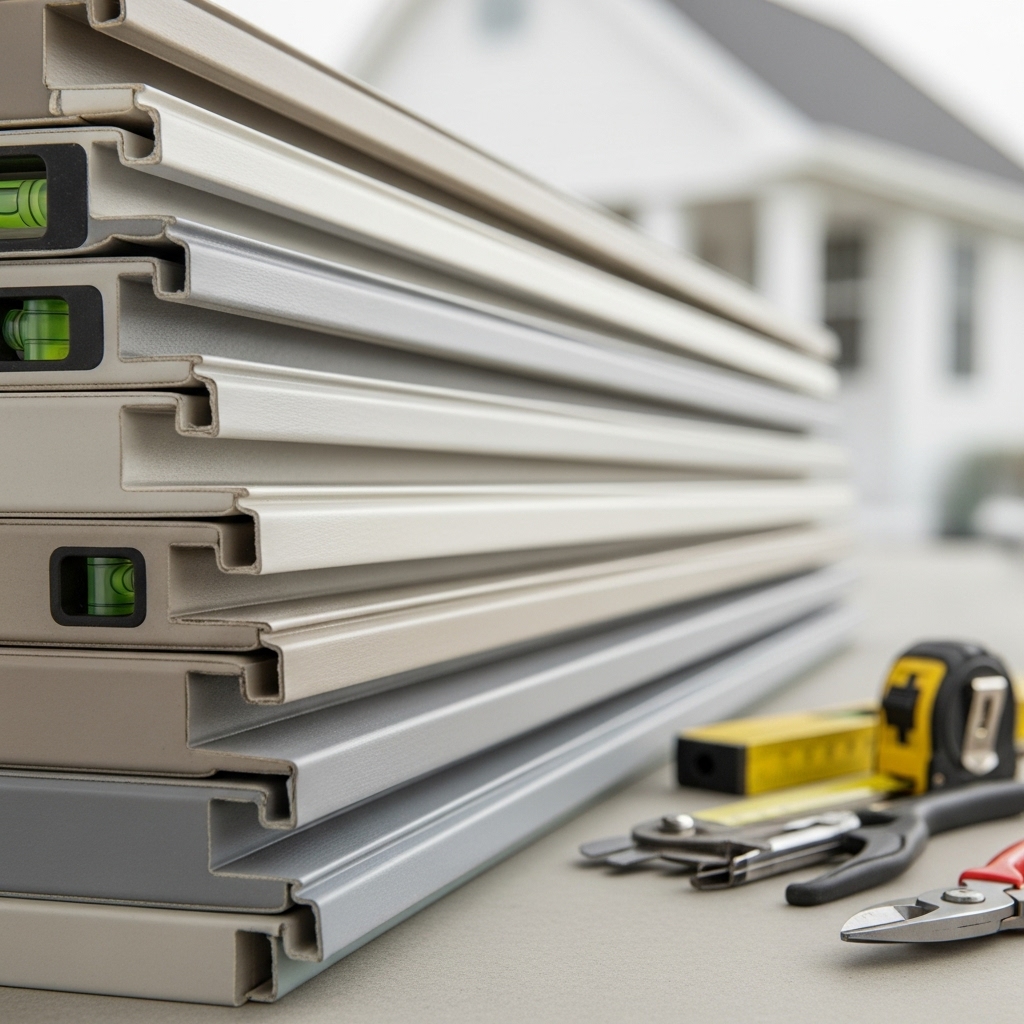 Professional vinyl and natural siding installation by Marsters Roofing